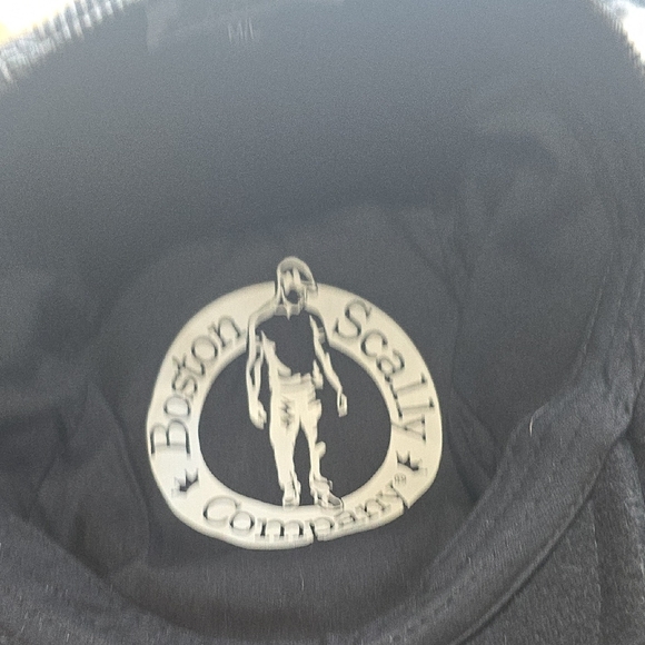 Gray Herringbone Flat Cap - Picture 3 of 4